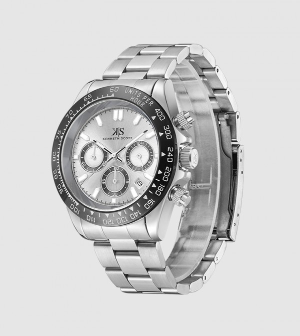 Kenneth Scott Kenneth Scott - Silver Analog Watches
