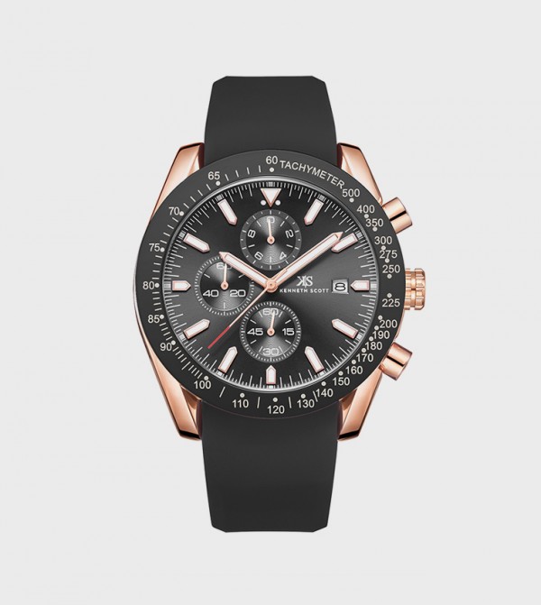 Kenneth Scott  Watches - Black Analog Watches