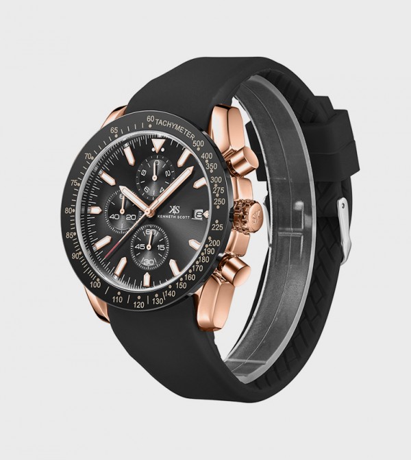 Kenneth Scott  Watches - Black Analog Watches