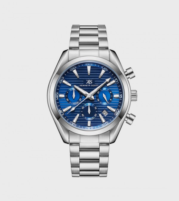 Kenneth Scott  Watches - Silver Analog Watches