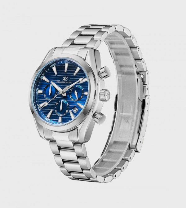 Kenneth Scott  Watches - Silver Analog Watches