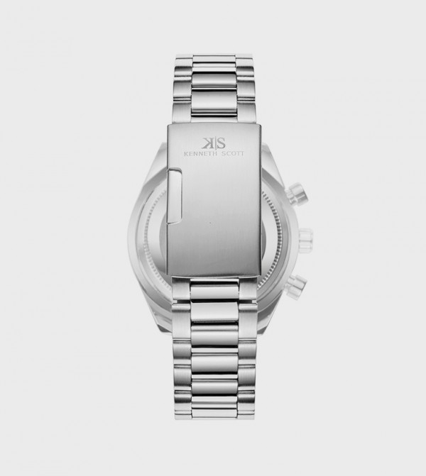 Kenneth Scott  Watches - Silver Analog Watches