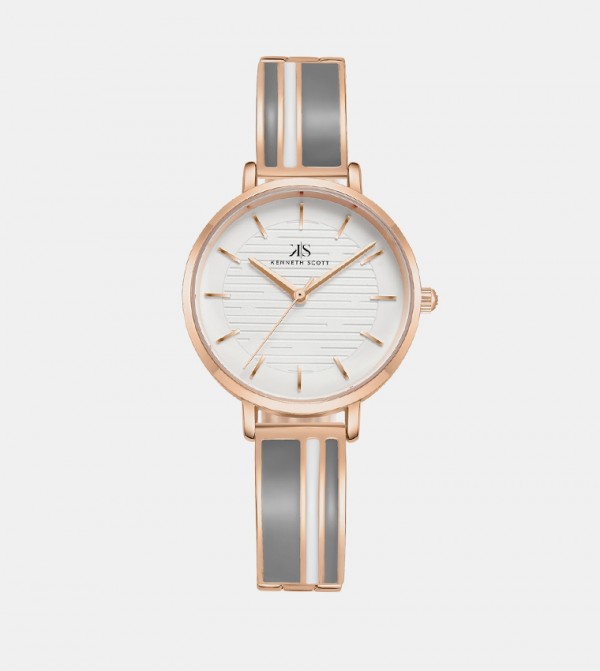 Kenneth Scott Kenneth Scott - Silver Analog Watches