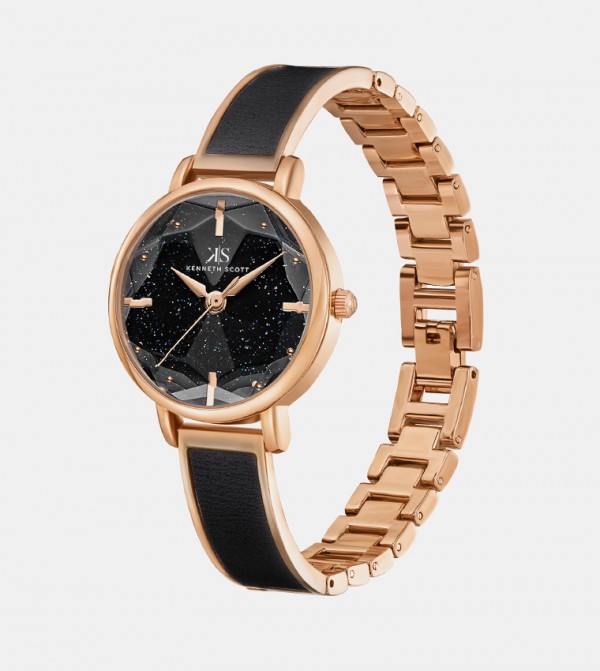 Kenneth Scott Kenneth Scott - Black Analog Watches
