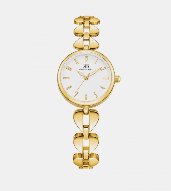 Kenneth Scott Kenneth Scott - Gold Analog Watches
