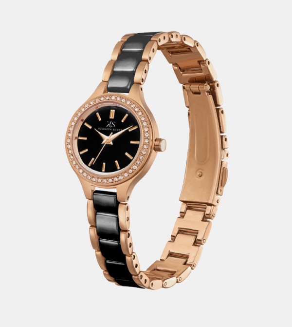 Kenneth Scott Watches - Black Analog Watches