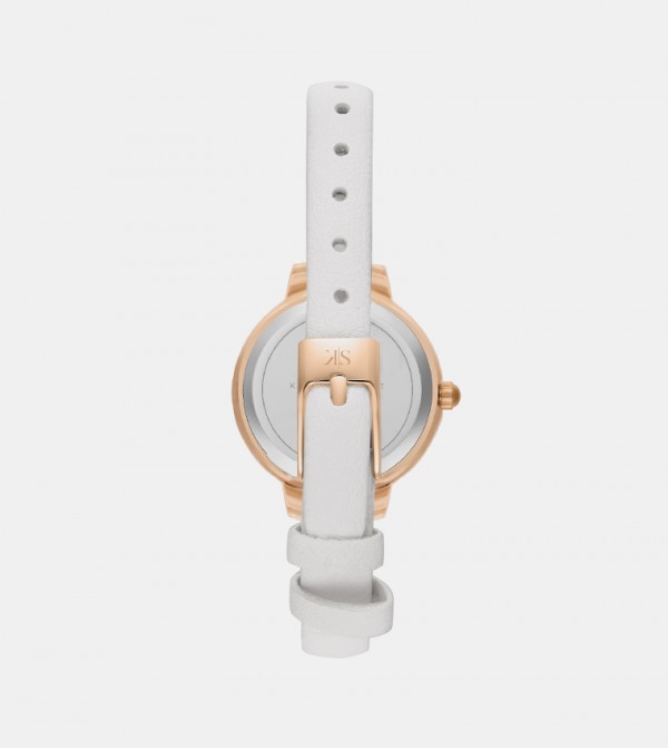 Kenneth Scott Kenneth Scott - White Analog Watches