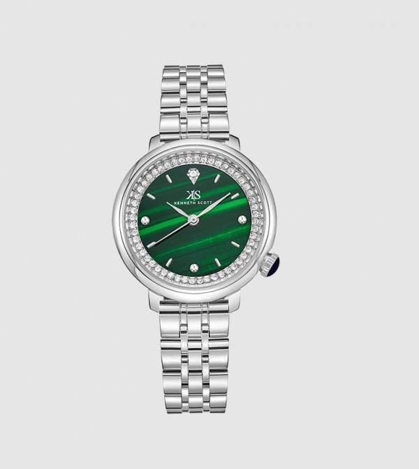 Kenneth Scott Kenneth Scott - Silver Analog Watches