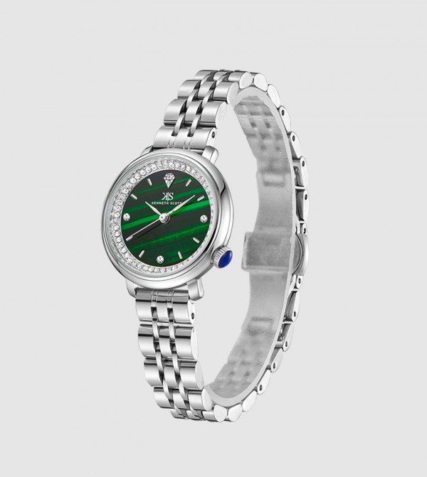 Kenneth Scott Kenneth Scott - Silver Analog Watches