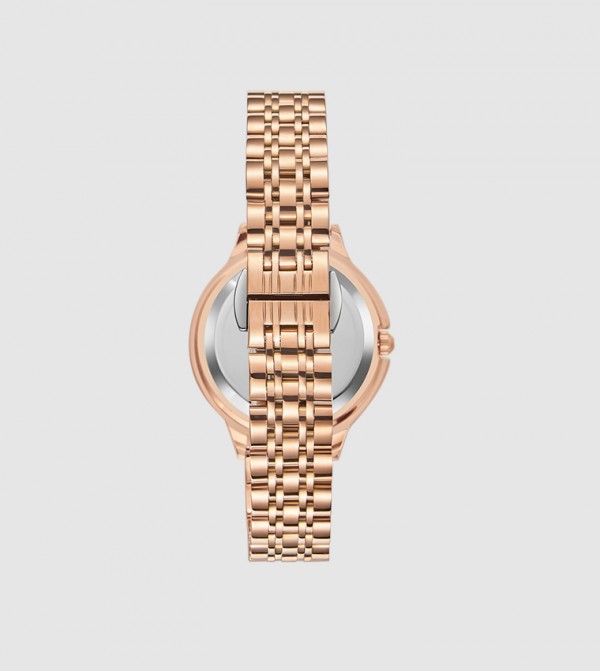 كينيث سكوت  ساعات أنالوغ  - ذهبي وردي ساعات