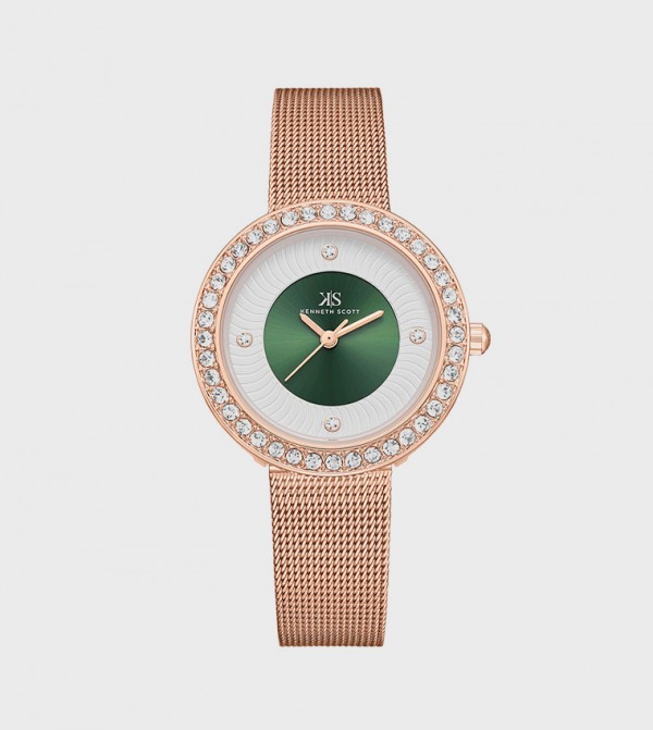 Kenneth Scott Kenneth Scott - Rose Gold Analog Watches