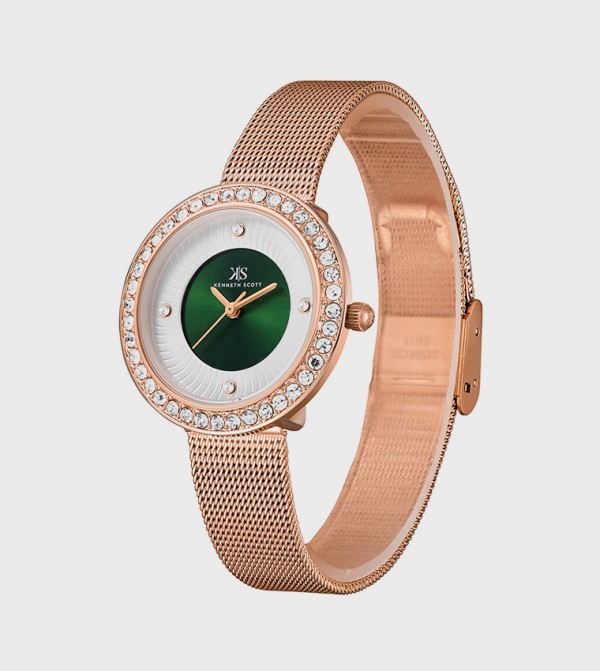 Kenneth Scott Kenneth Scott - Rose Gold Analog Watches