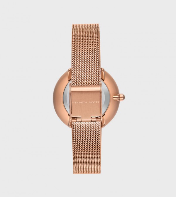 Kenneth Scott Kenneth Scott - Rose Gold Analog Watches