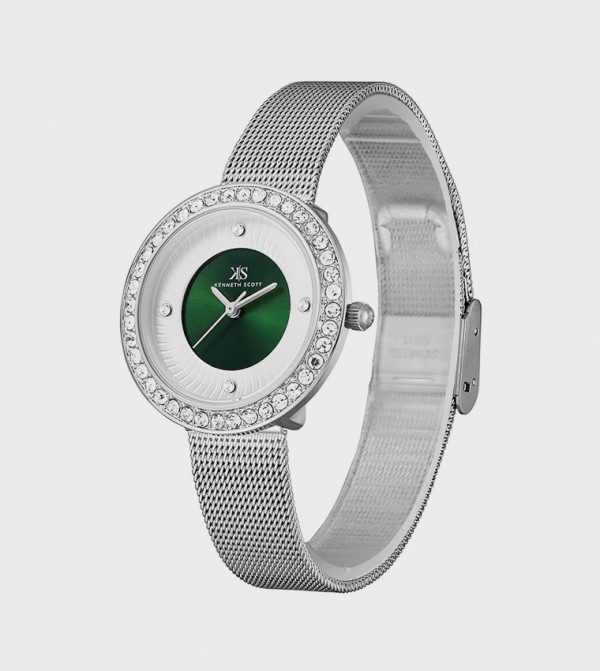 Kenneth Scott Kenneth Scott - Silver Analog Watches