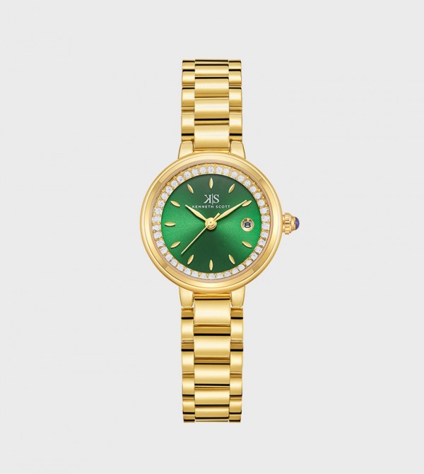 Kenneth Scott Kenneth Scott - Gold Analog Watches