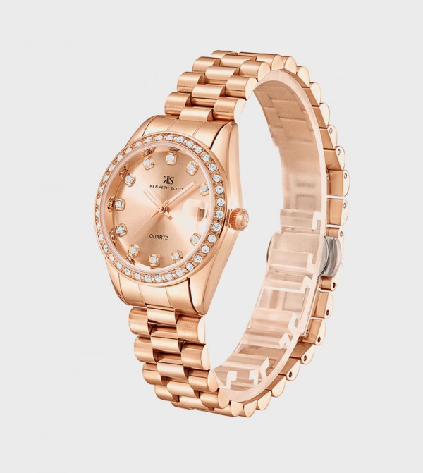 Kenneth Scott  Watches - Rose Gold Analog Watches