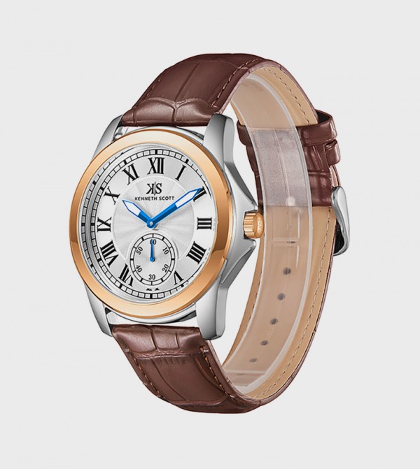 Kenneth Scott  Watches - Brown Analog Watches