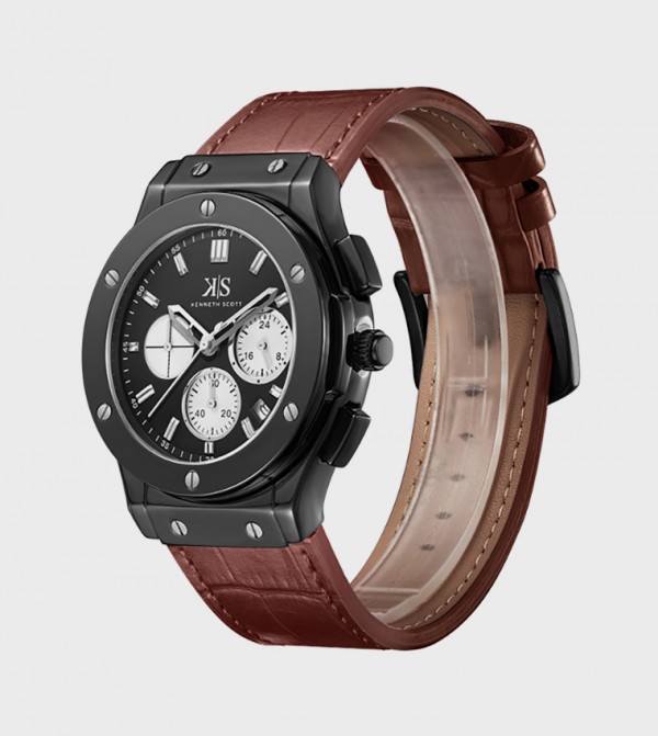 Kenneth Scott  Watches - Brown Analog Watches