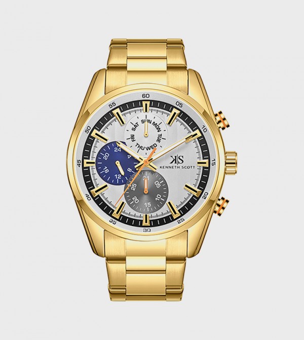 Kenneth Scott Watches - Gold Analog Watches