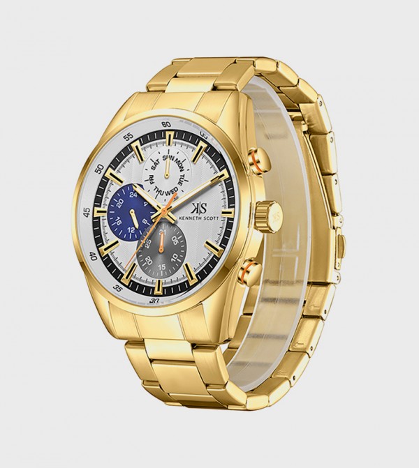 Kenneth Scott Watches - Gold Analog Watches