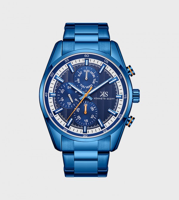 Kenneth Scott  Watches - Blue Analog Watches