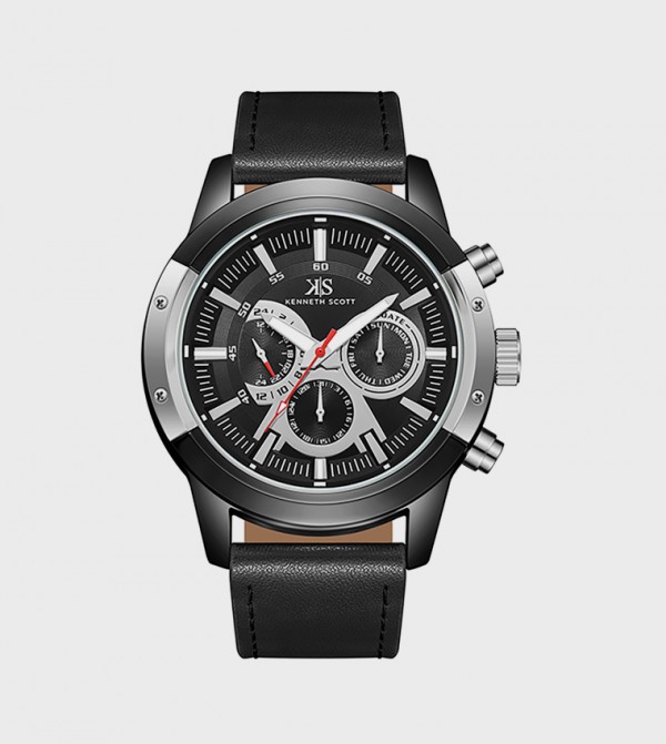 Kenneth Scott Kenneth Scott - Black Analog Watches