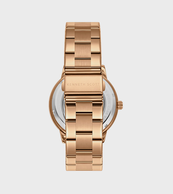 Kenneth Scott Watches - Rose Gold Analog Watches