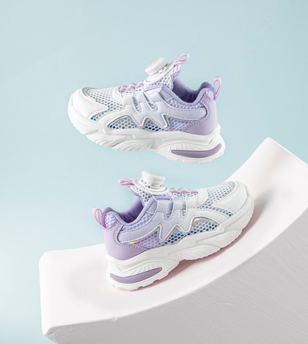 هالو كيتي - بنفسجي أحذية برقبة منخفضة