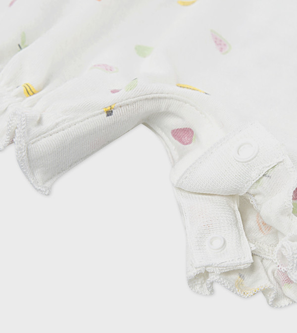 Huggies  Rompers - White Rompers