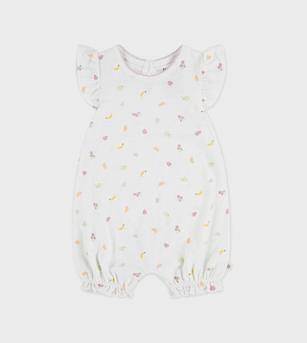 Huggies  Rompers - White Rompers