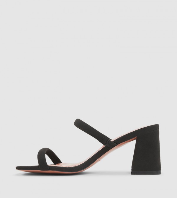 Call it Spring Fashion Heels - Black Heeled Sandals