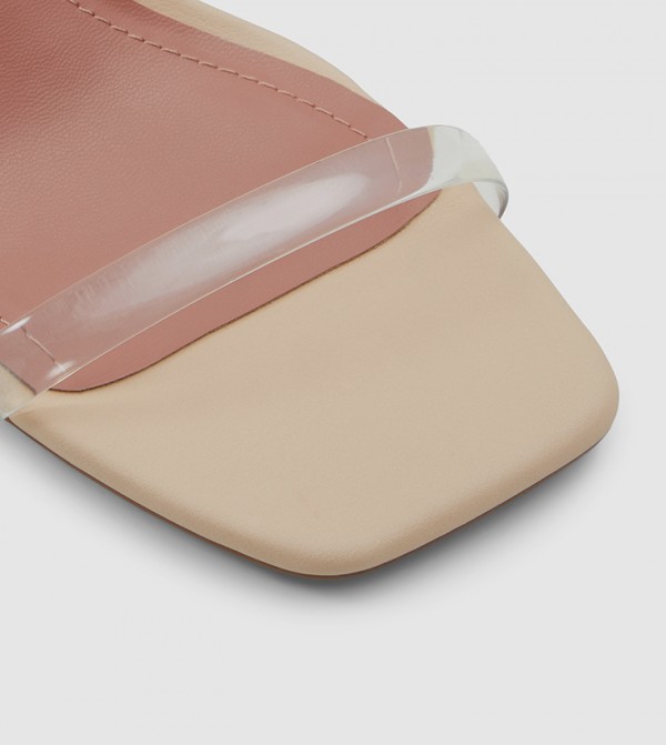 Call it Spring Shoes - Beige Heeled Sandals