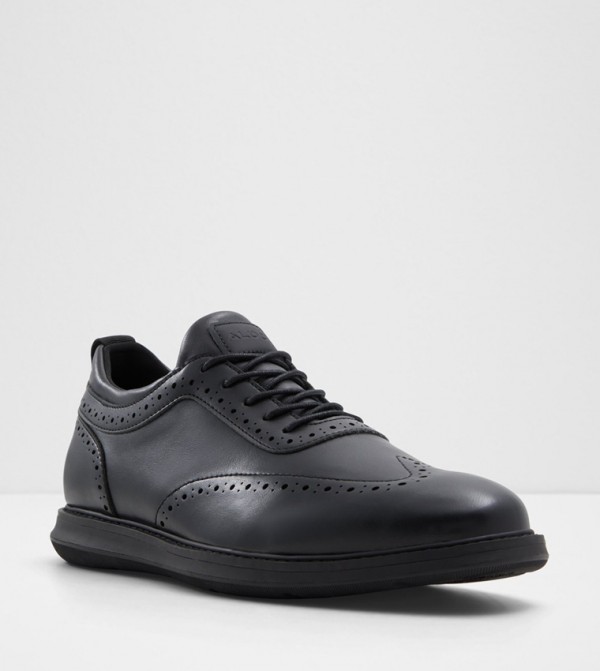 Aldo  Formal Shoes - Black Formal Lace-Up Shoes