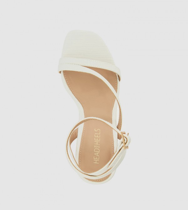 هيد أوفر هيلز  - أبيض Wedge Sandals