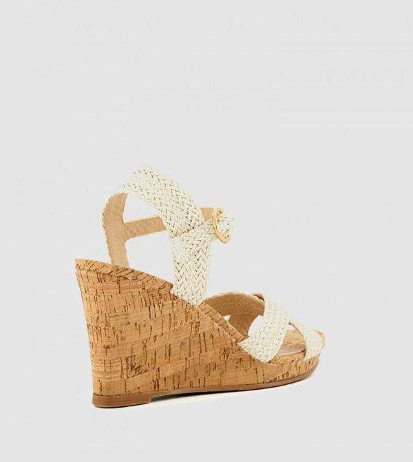 Head Over Heels Head Over Heels - OFF-WHITE Wedge Sandals
