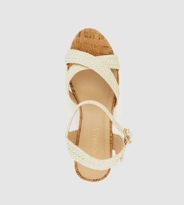 Head Over Heels Head Over Heels - OFF-WHITE Wedge Sandals