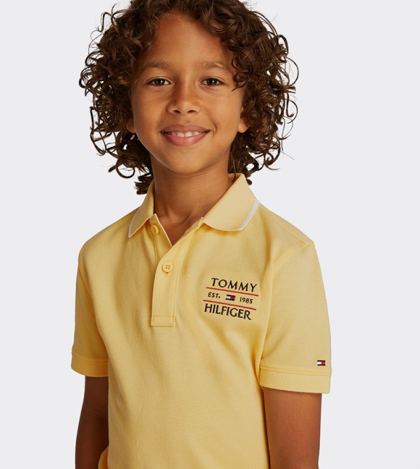 Tommy Hilfiger - Yellow T-shirts