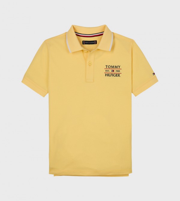 Tommy Hilfiger - Yellow T-shirts