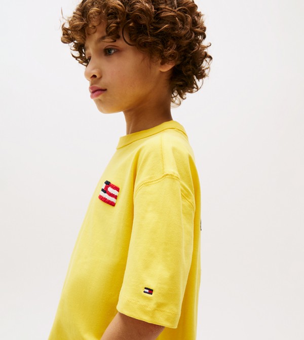 تومي هيلفيغر  ملابس - أصفر T-shirts