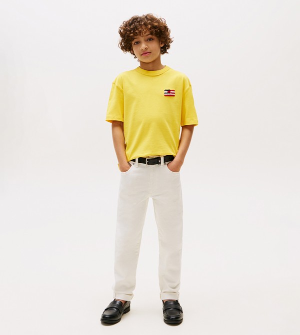 تومي هيلفيغر  ملابس - أصفر T-shirts