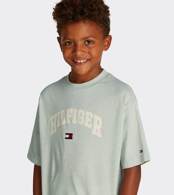 Tommy Hilfiger  Topwear - Green T-shirts