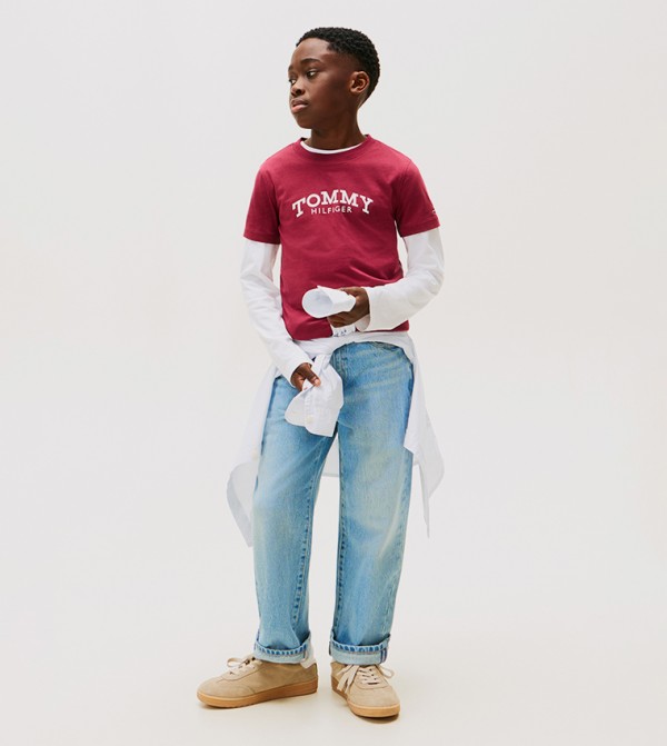 Tommy Hilfiger Tommy Hilfiger - Red T-shirts