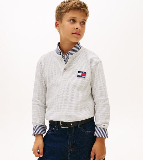 تومي هيلفيغر تومي هيلفيغر - رمادي تي شيرتات