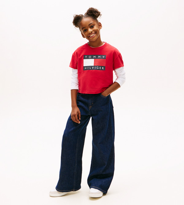 Tommy Hilfiger Tommy Hilfiger - Red T-shirts