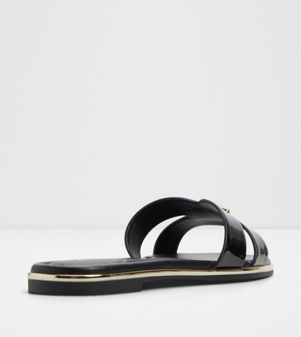 Aldo  - Black Flat Sandals
