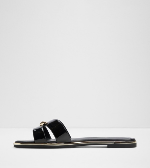 Aldo  - Black Flat Sandals
