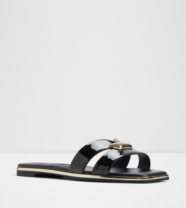 Aldo  - Black Flat Sandals