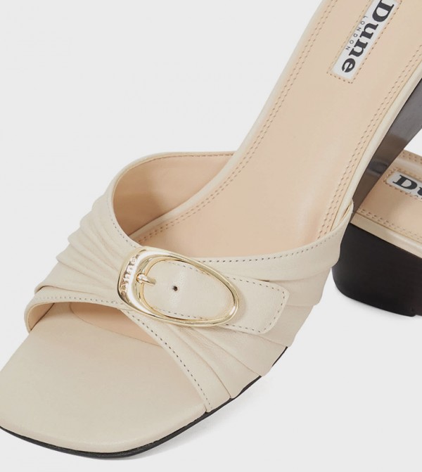 Dune London Shoes - Beige Wedges
