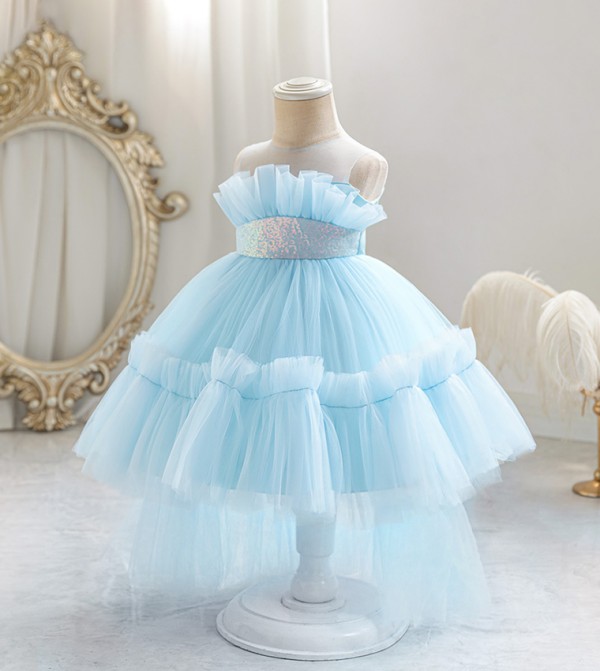 Ddaniela  Party Dress - Blue Party Dress