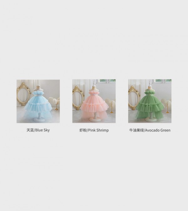 Ddaniela  Party Dress - Blue Party Dress